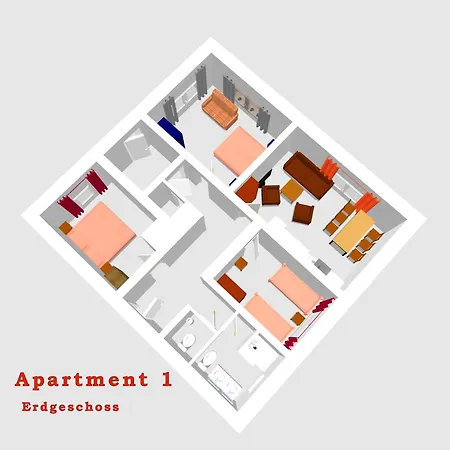 Appartement Silbach Winterberg